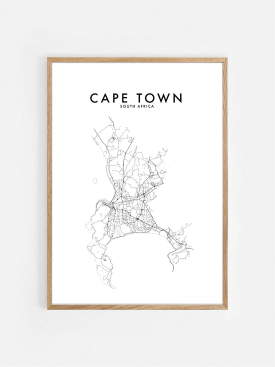 CAPE TOWN, SOUTH AFRICA HOMETOWN PRINT