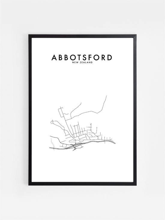 Load image into Gallery viewer, ABBOTSFORD, NZ HOMETOWN PRINT
