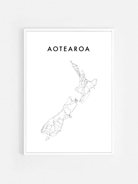 Load image into Gallery viewer, AOTEAROA HOMETOWN PRINT
