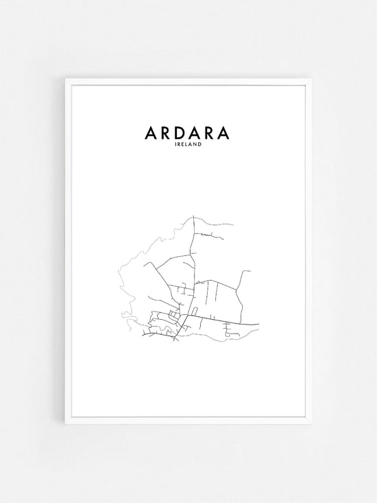 ARDARA, IRELAND HOMETOWN PRINT