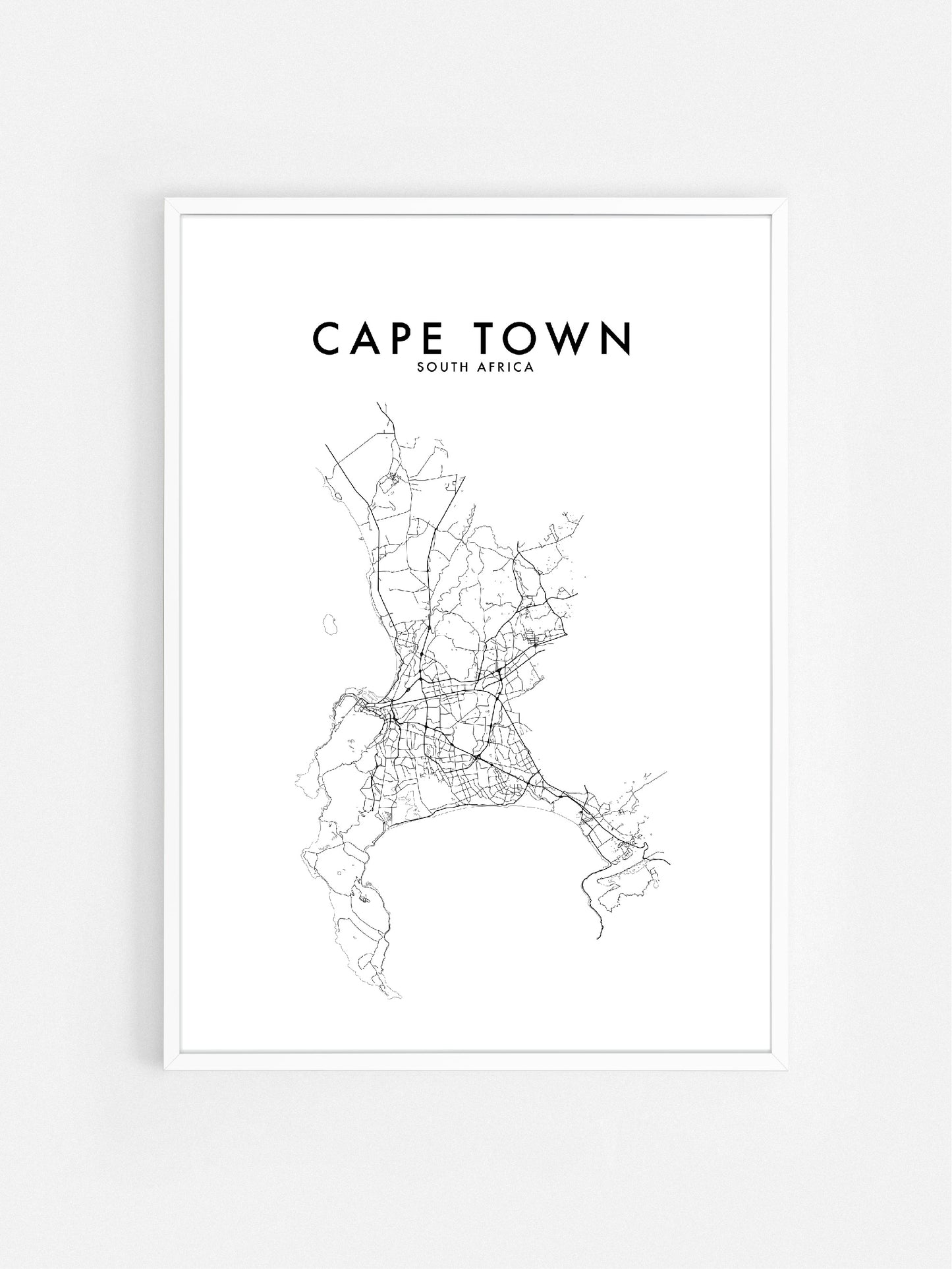 Load image into Gallery viewer, CAPE TOWN, SOUTH AFRICA HOMETOWN PRINT
