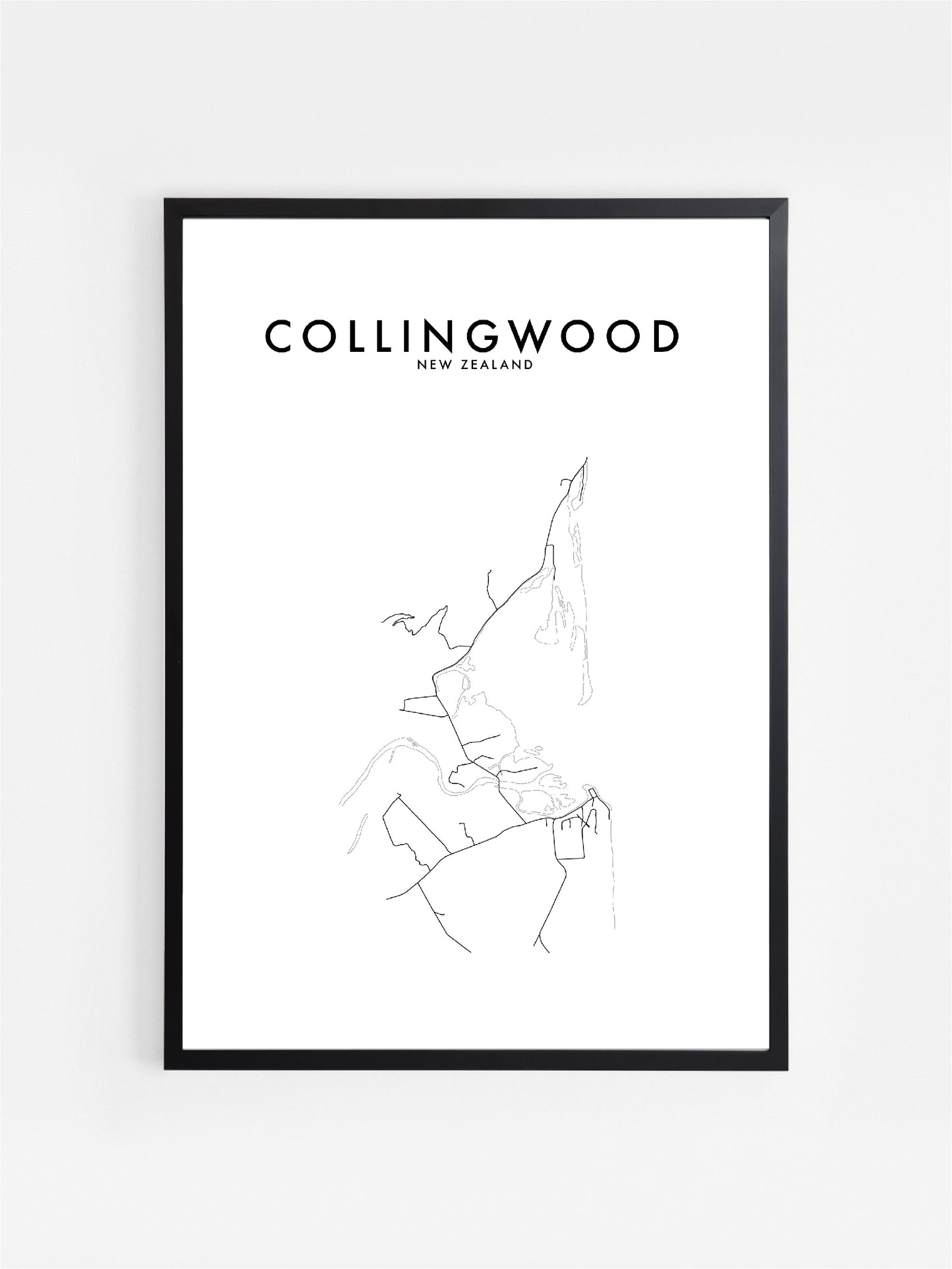 Load image into Gallery viewer, COLLINGWOOD, NZ HOMETOWN PRINT
