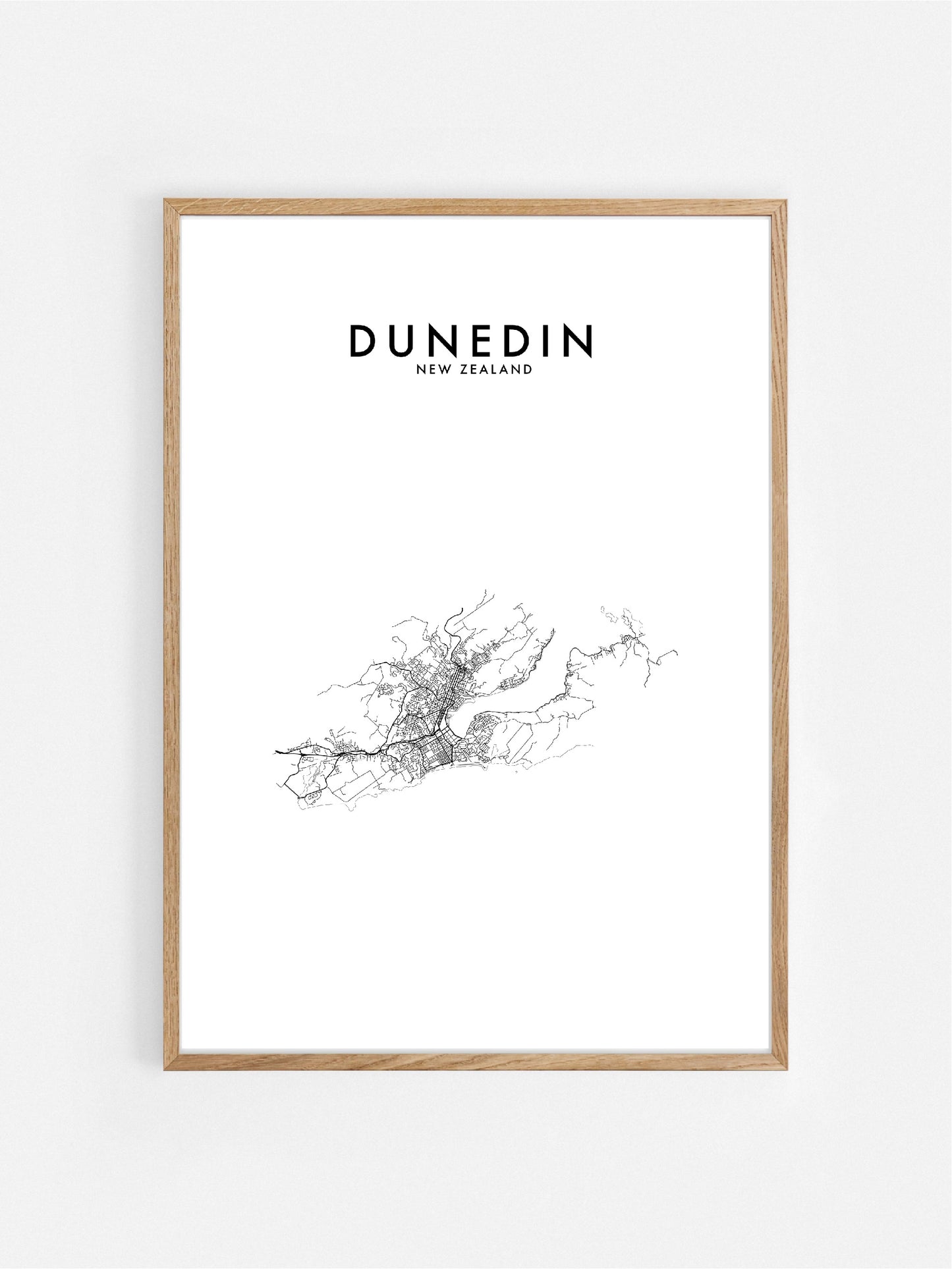 DUNEDIN, NZ HOMETOWN PRINT
