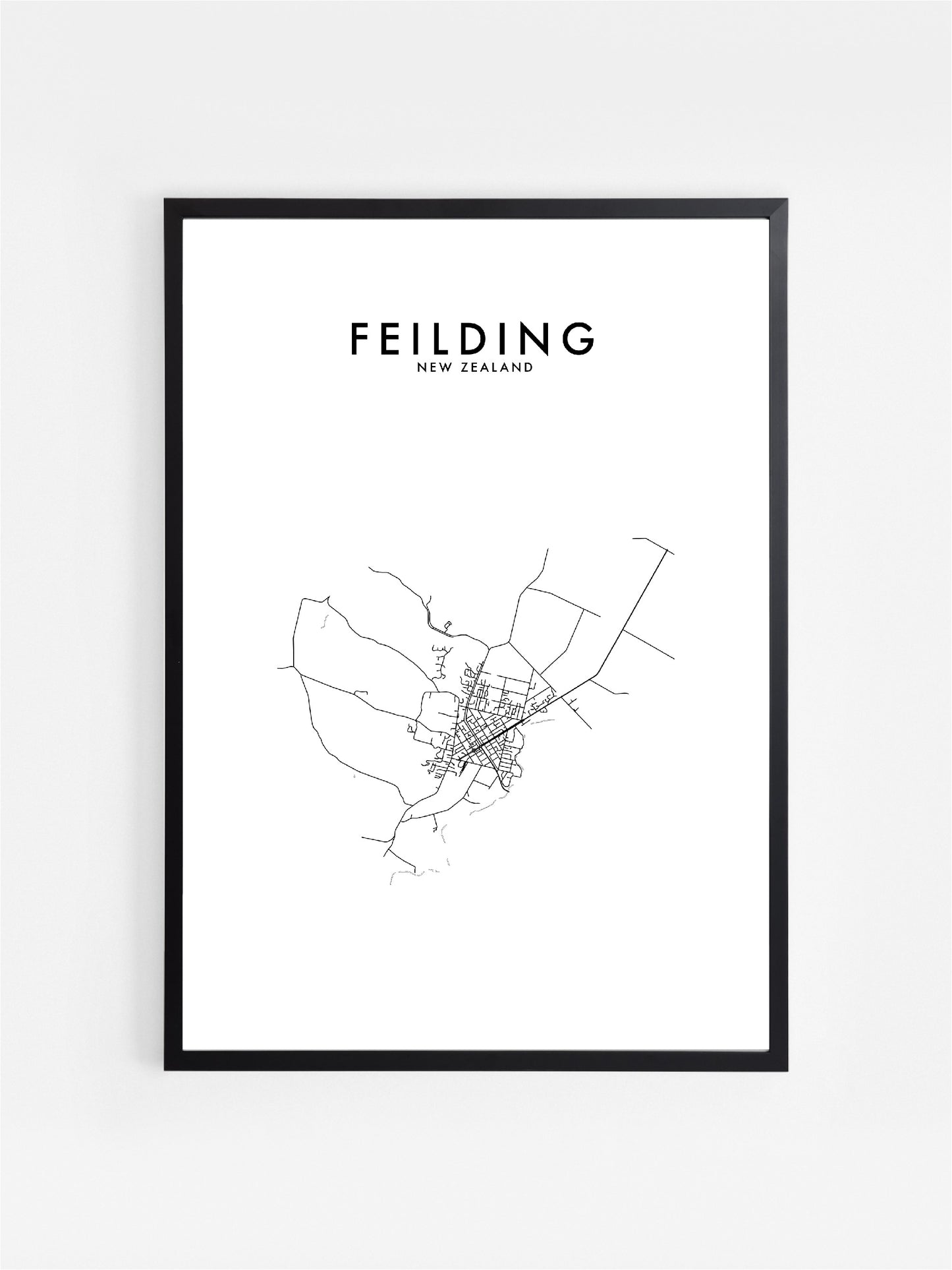 FEILDING, NZ HOMETOWN PRINT