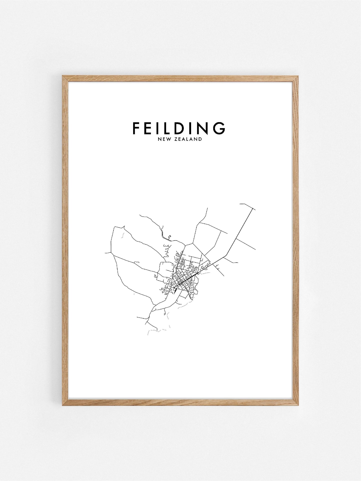 FEILDING, NZ HOMETOWN PRINT