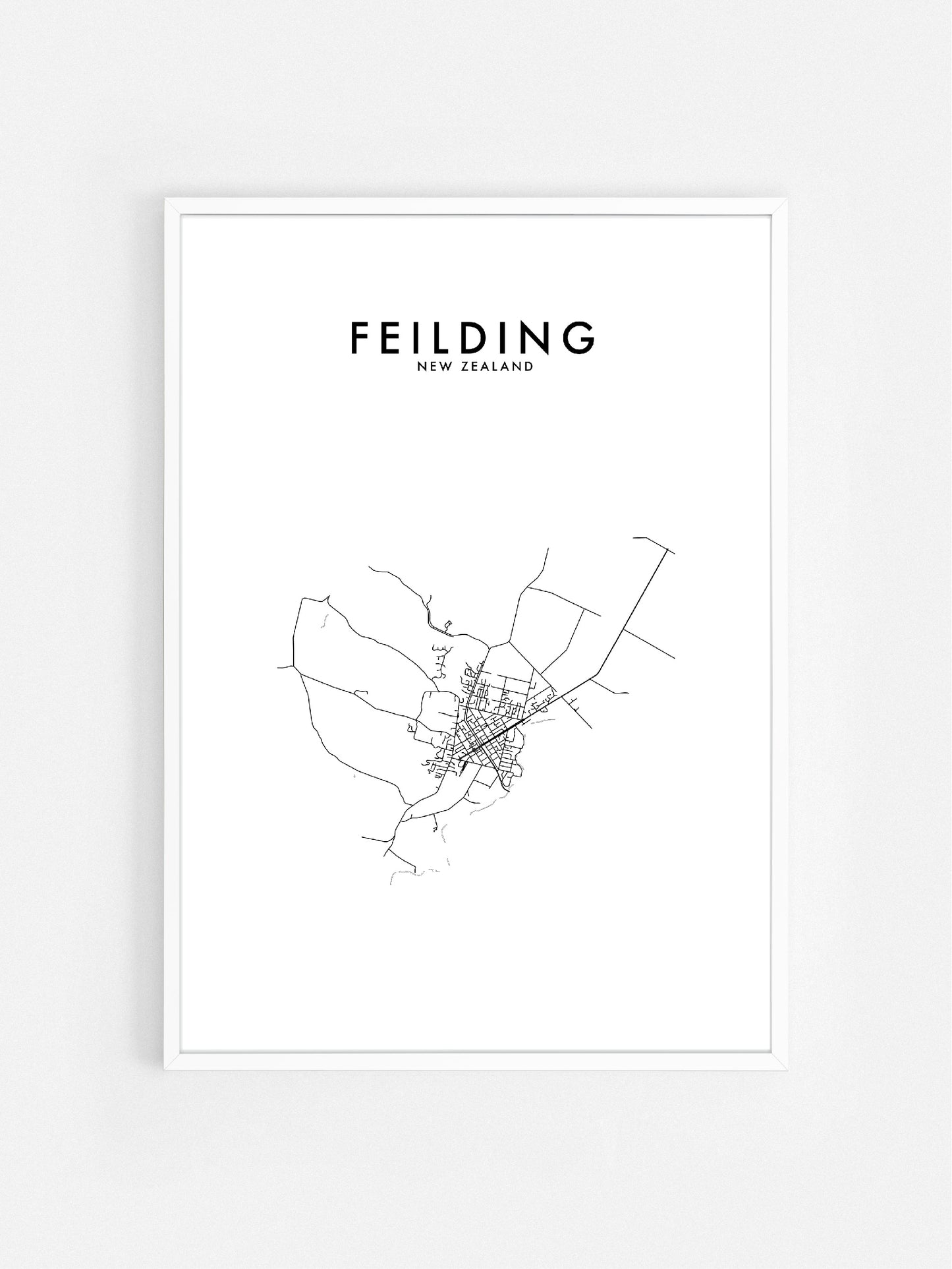 FEILDING, NZ HOMETOWN PRINT