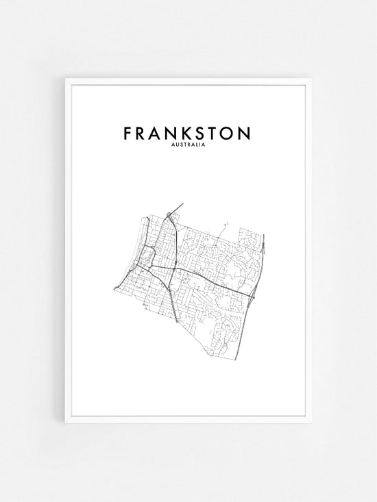 FRANKSTON, AUSTRALIA HOMETOWN PRINT