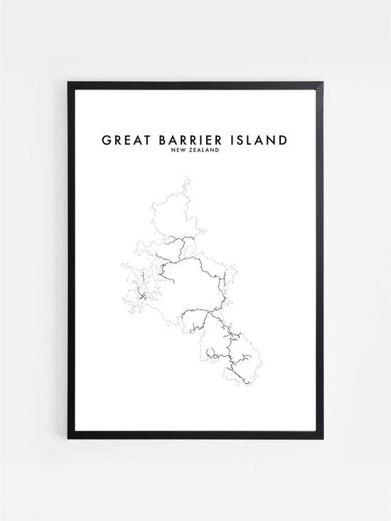 GREAT BARRIER ISLAND, NZ HOMETOWN PRINT