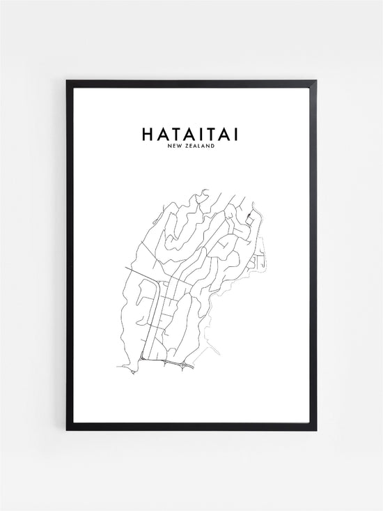 HATAITAI, NZ HOMETOWN PRINT