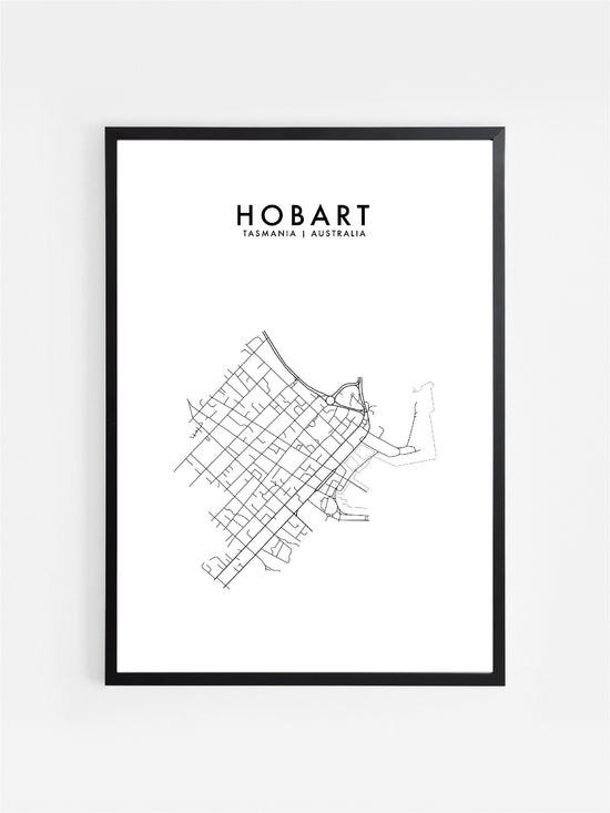 HOBART, AUSTRALIA HOMETOWN PRINT
