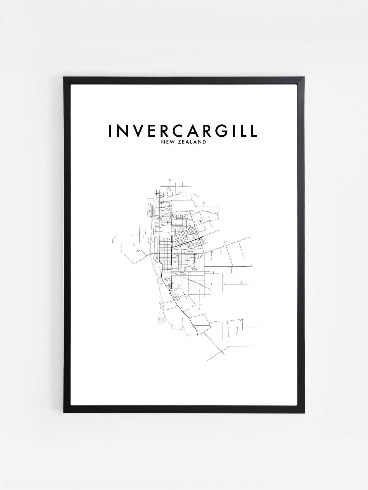 Load image into Gallery viewer, INVERCARGILL, NZ HOMETOWN PRINT
