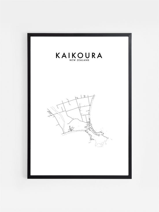 KAIKOURA, NZ HOMETOWN PRINT