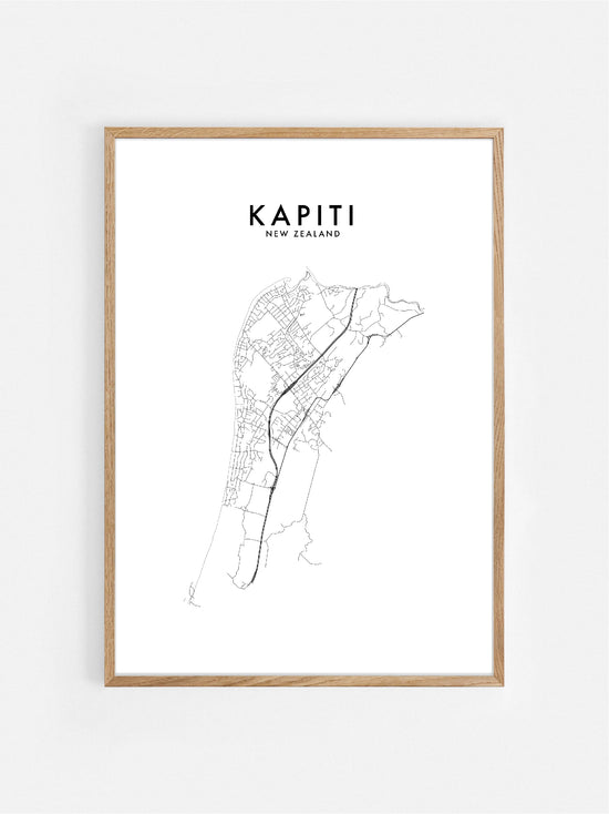 KAPITI, NZ HOMETOWN PRINT