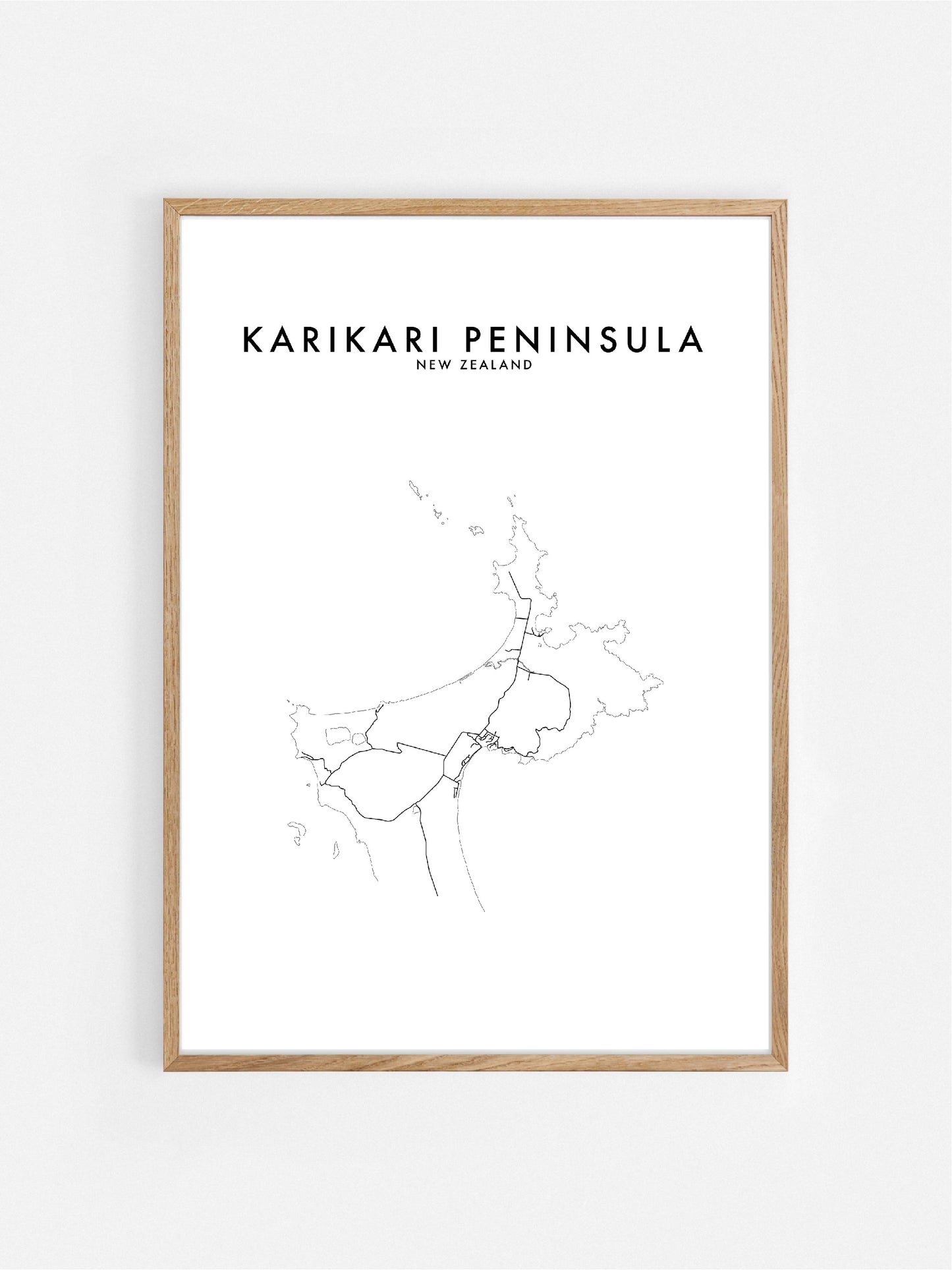 KARIKARI PENINSULA, NZ HOMETOWN PRINT