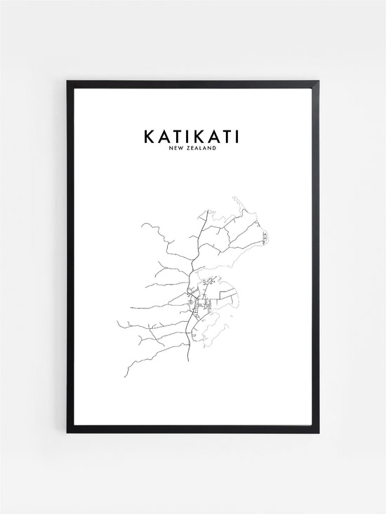 KATIKATI, NZ HOMETOWN PRINT