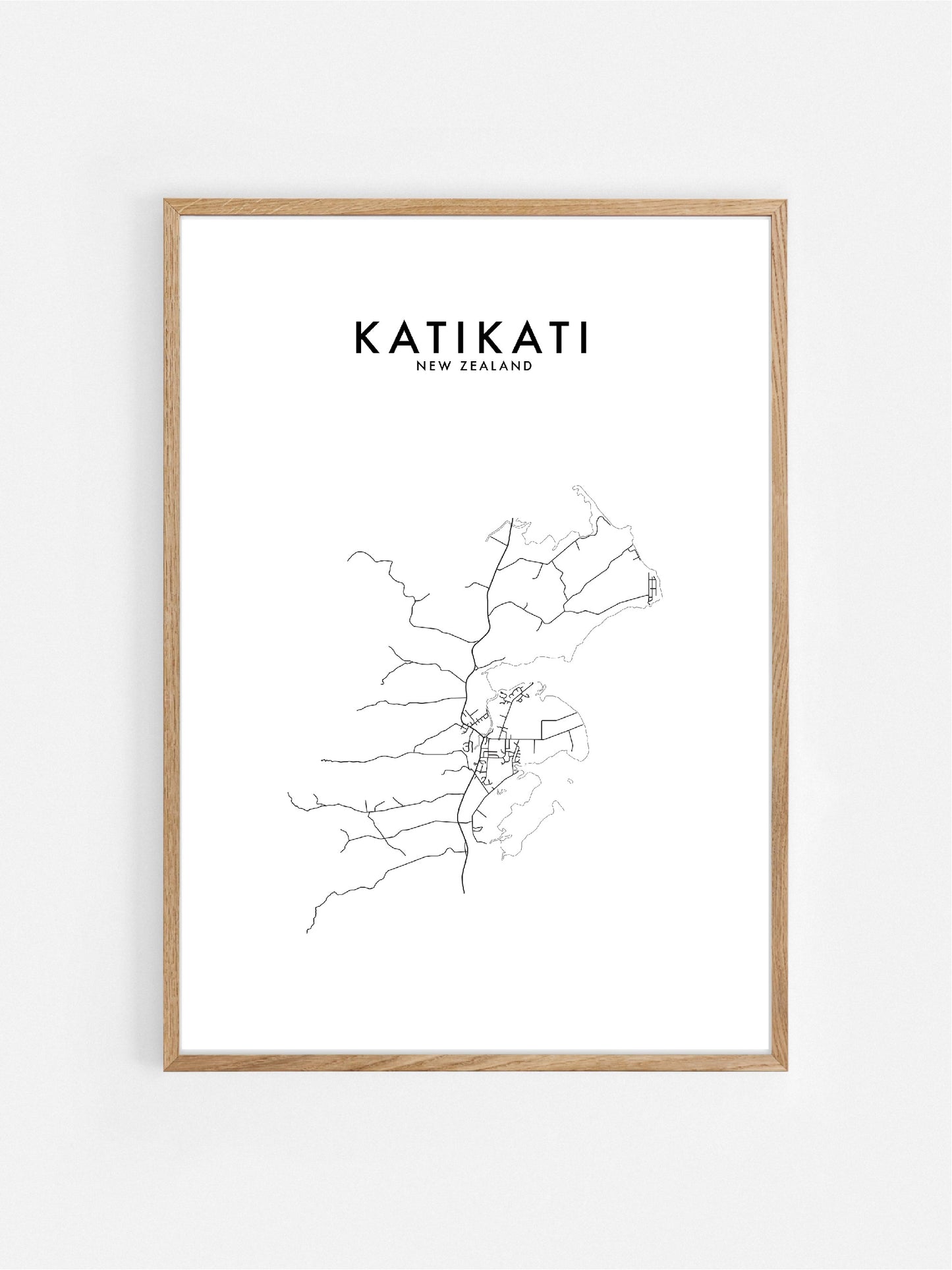 KATIKATI, NZ HOMETOWN PRINT