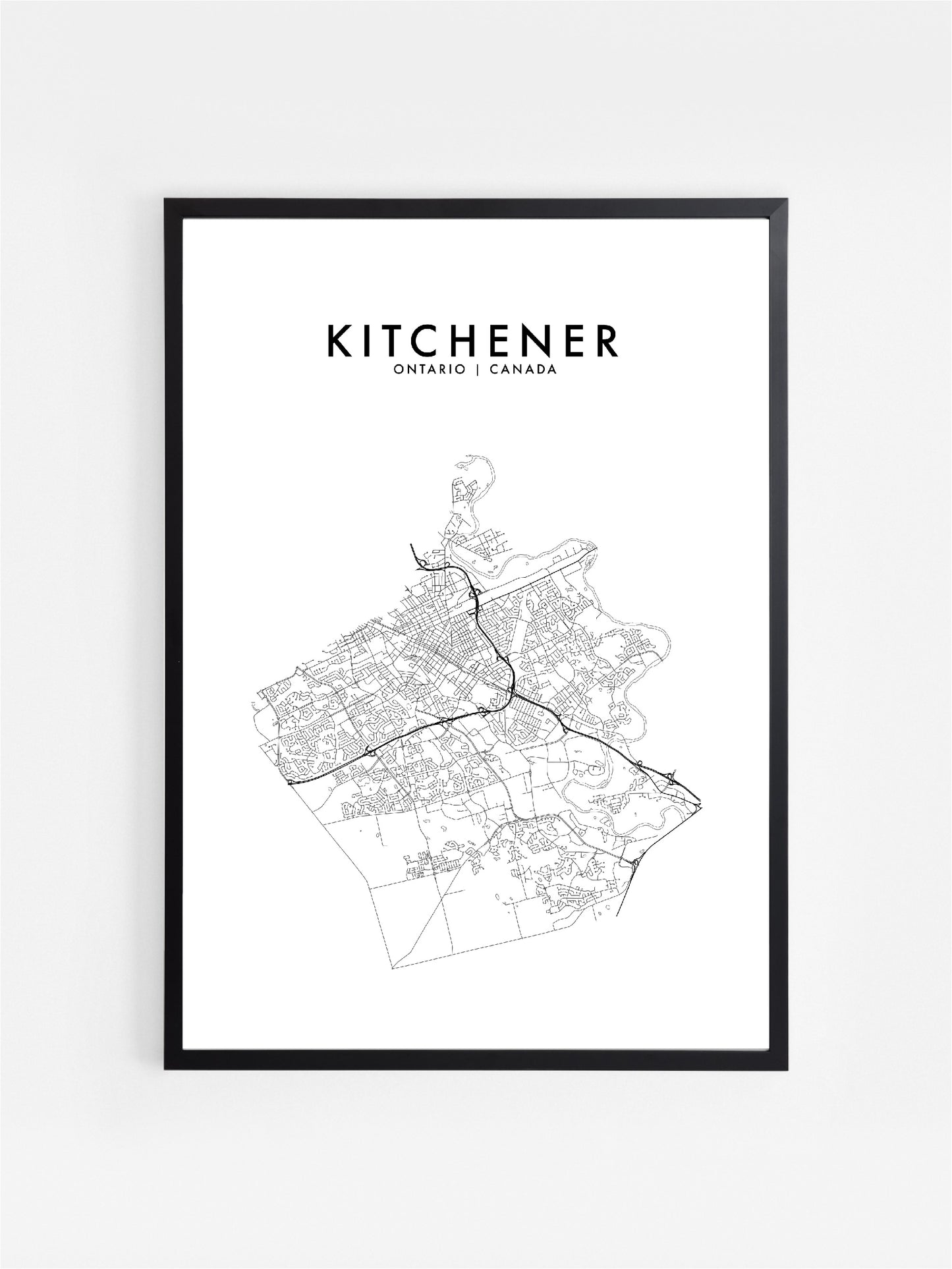 KITCHENER, CANADA HOMETOWN PRINT