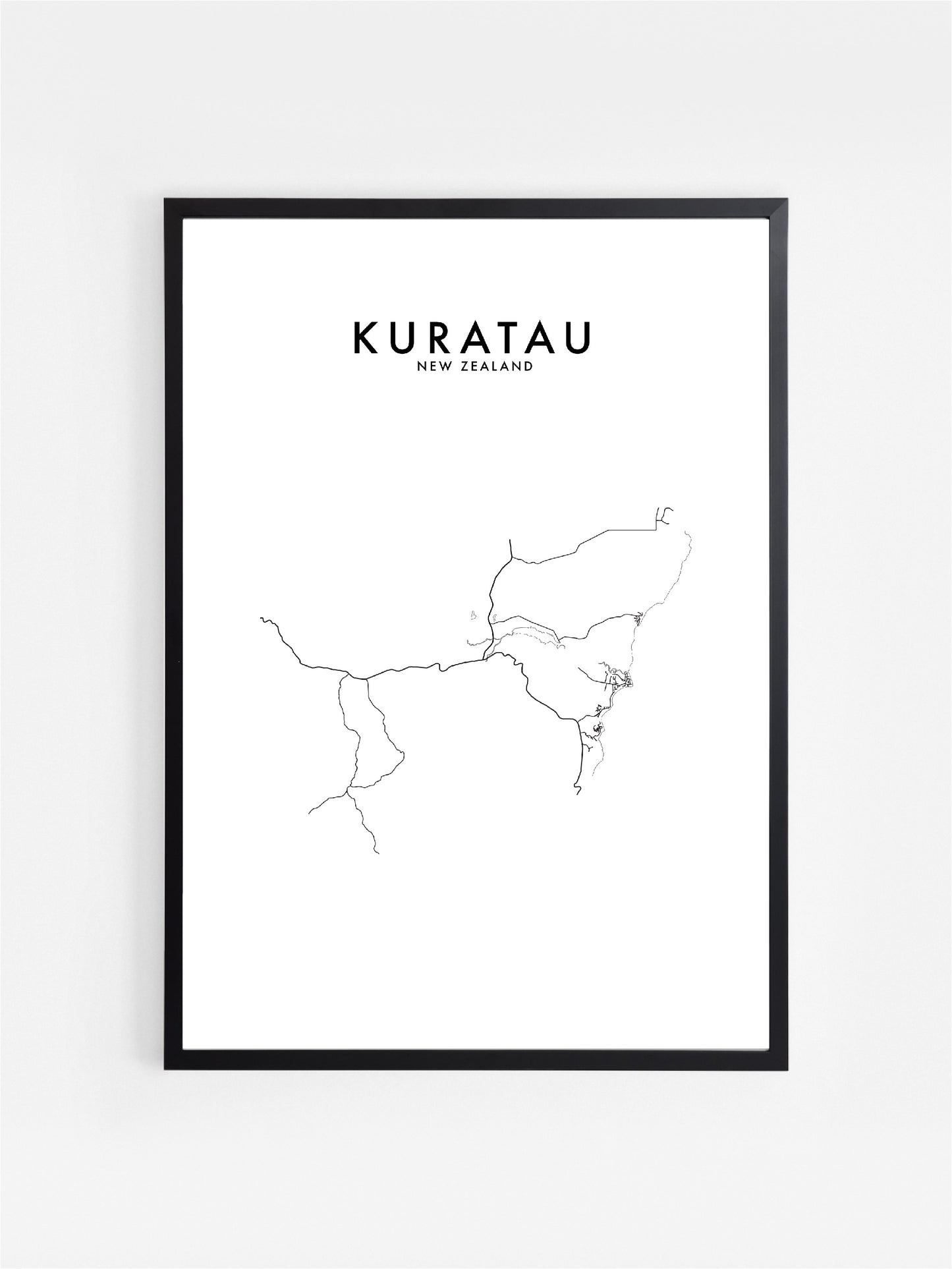 KURATAU, NZ HOMETOWN PRINT
