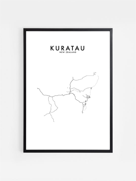 KURATAU, NZ HOMETOWN PRINT