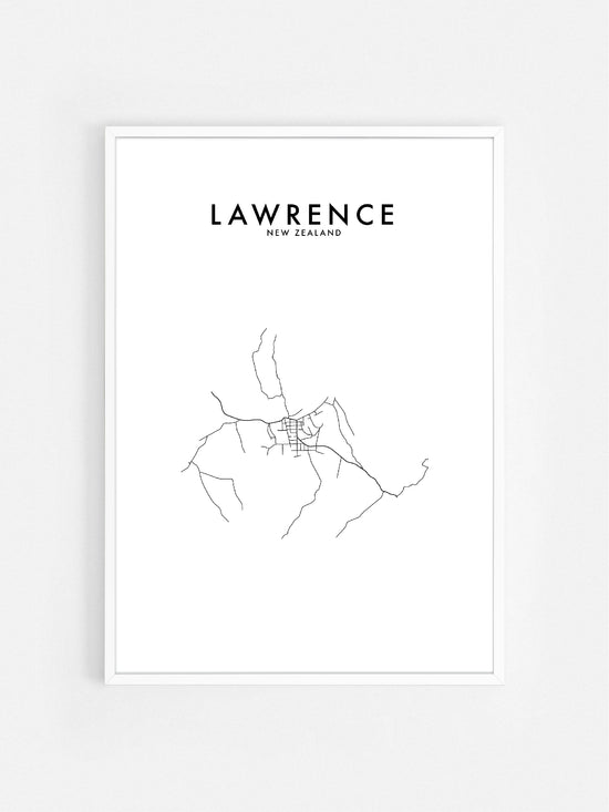 Load image into Gallery viewer, LAWRENCE, NZ HOMETOWN PRINT
