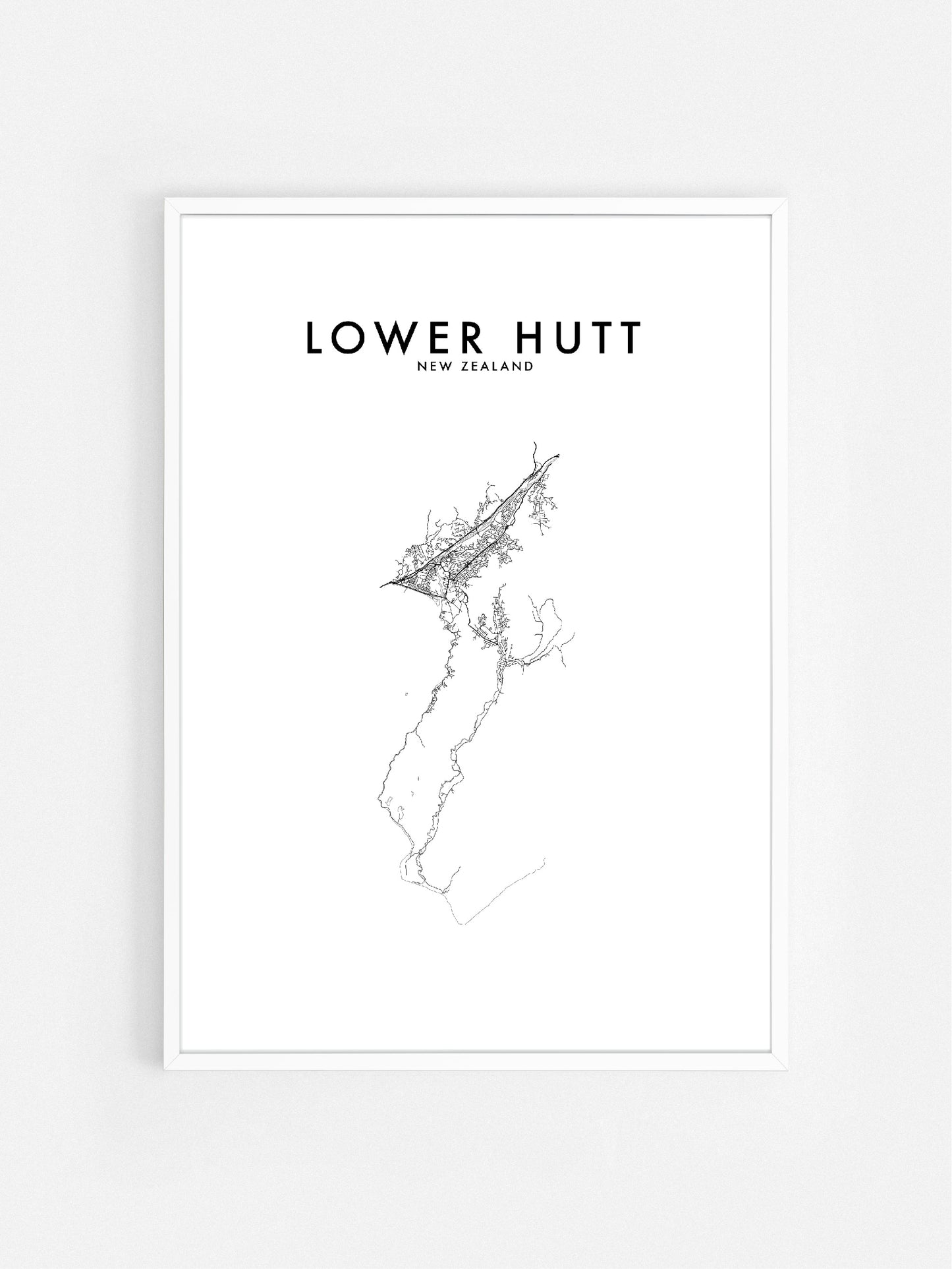 Load image into Gallery viewer, LOWER HUTT, NZ HOMETOWN PRINT
