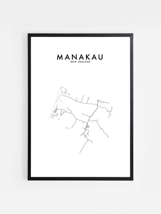 MANAKAU, NZ HOMETOWN PRINT