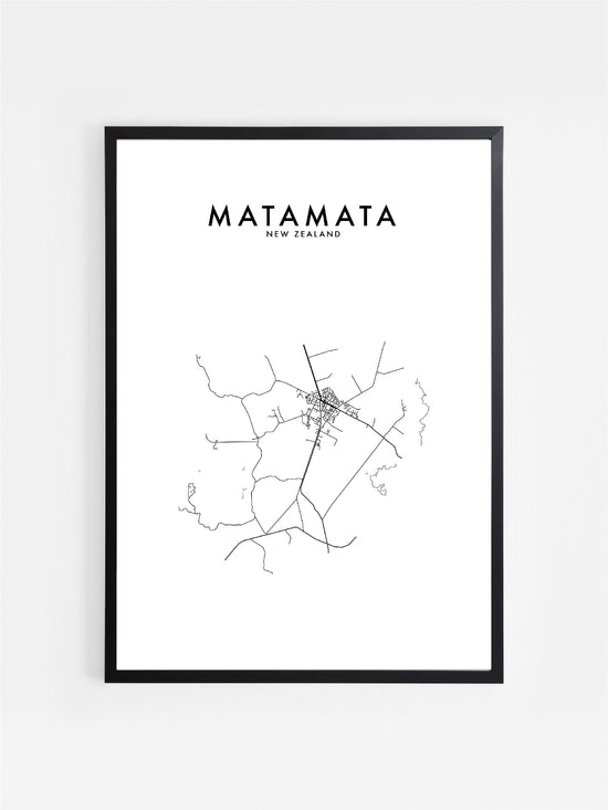 MATAMATA, NZ HOMETOWN PRINT