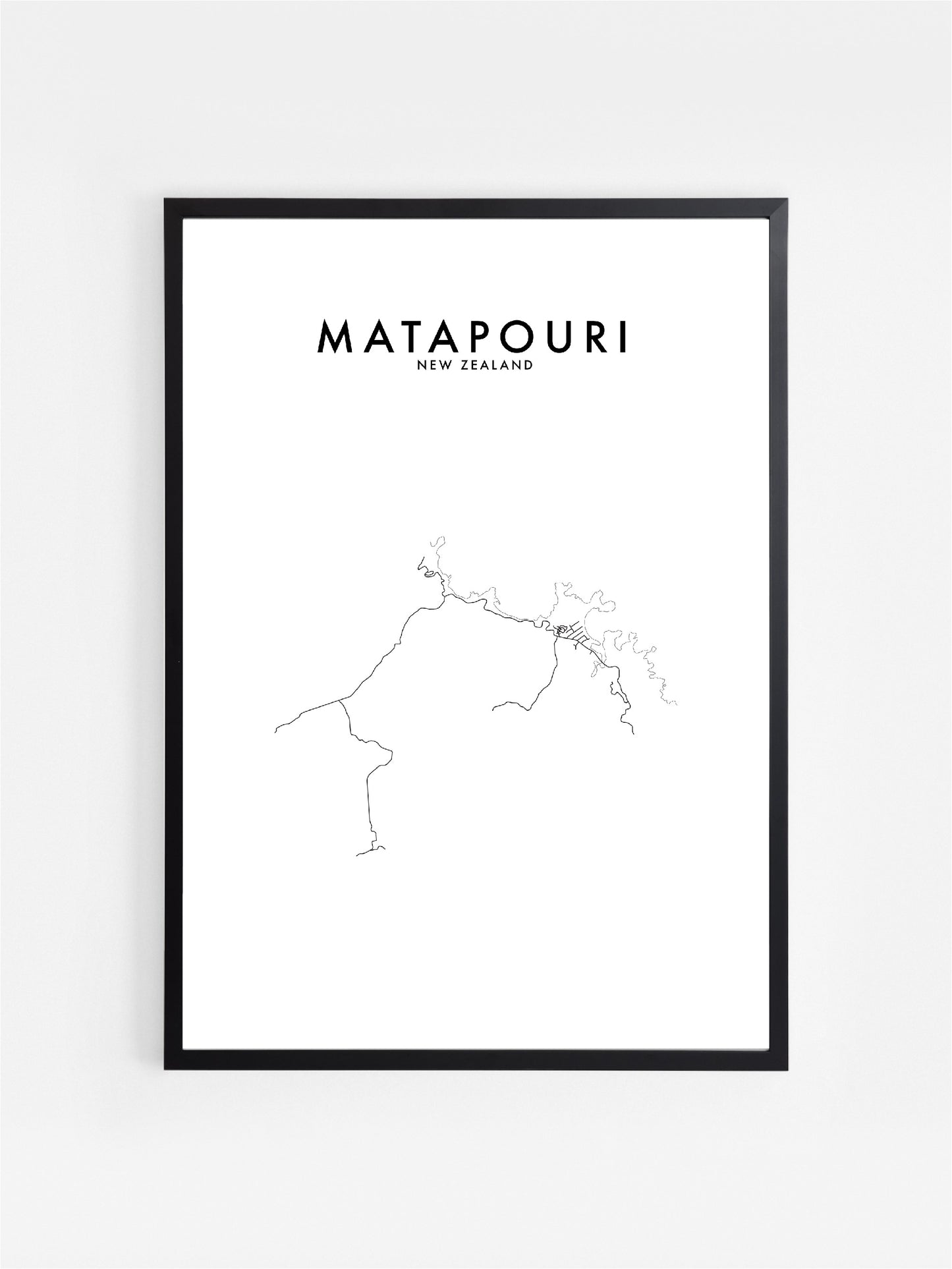 MATAPOURI, NZ HOMETOWN PRINT