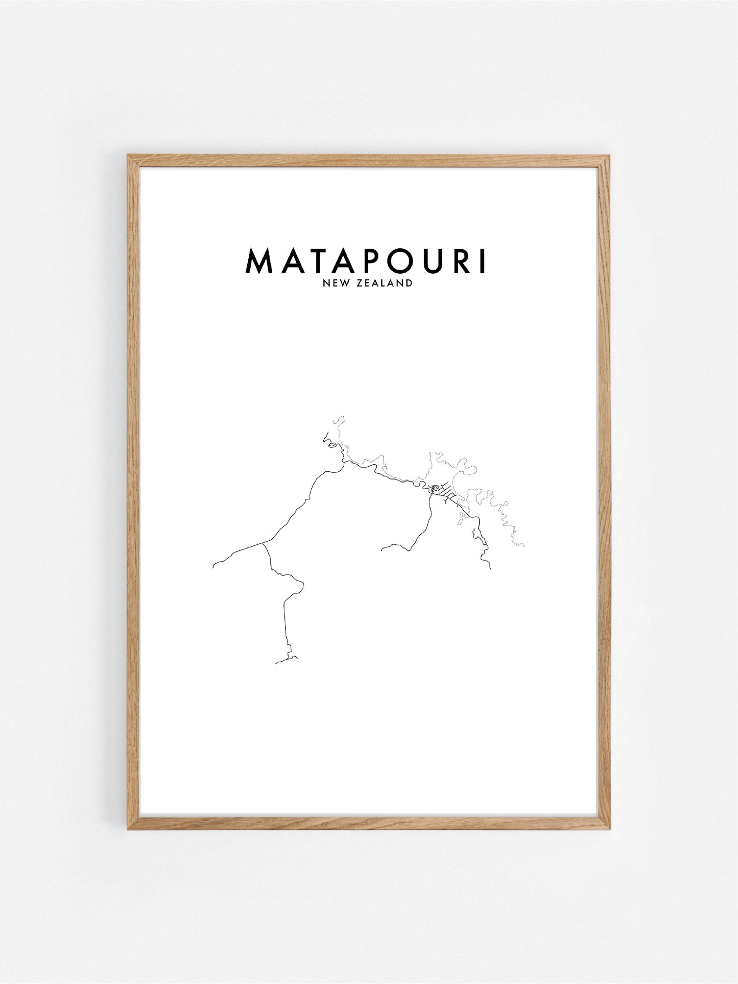 MATAPOURI, NZ HOMETOWN PRINT