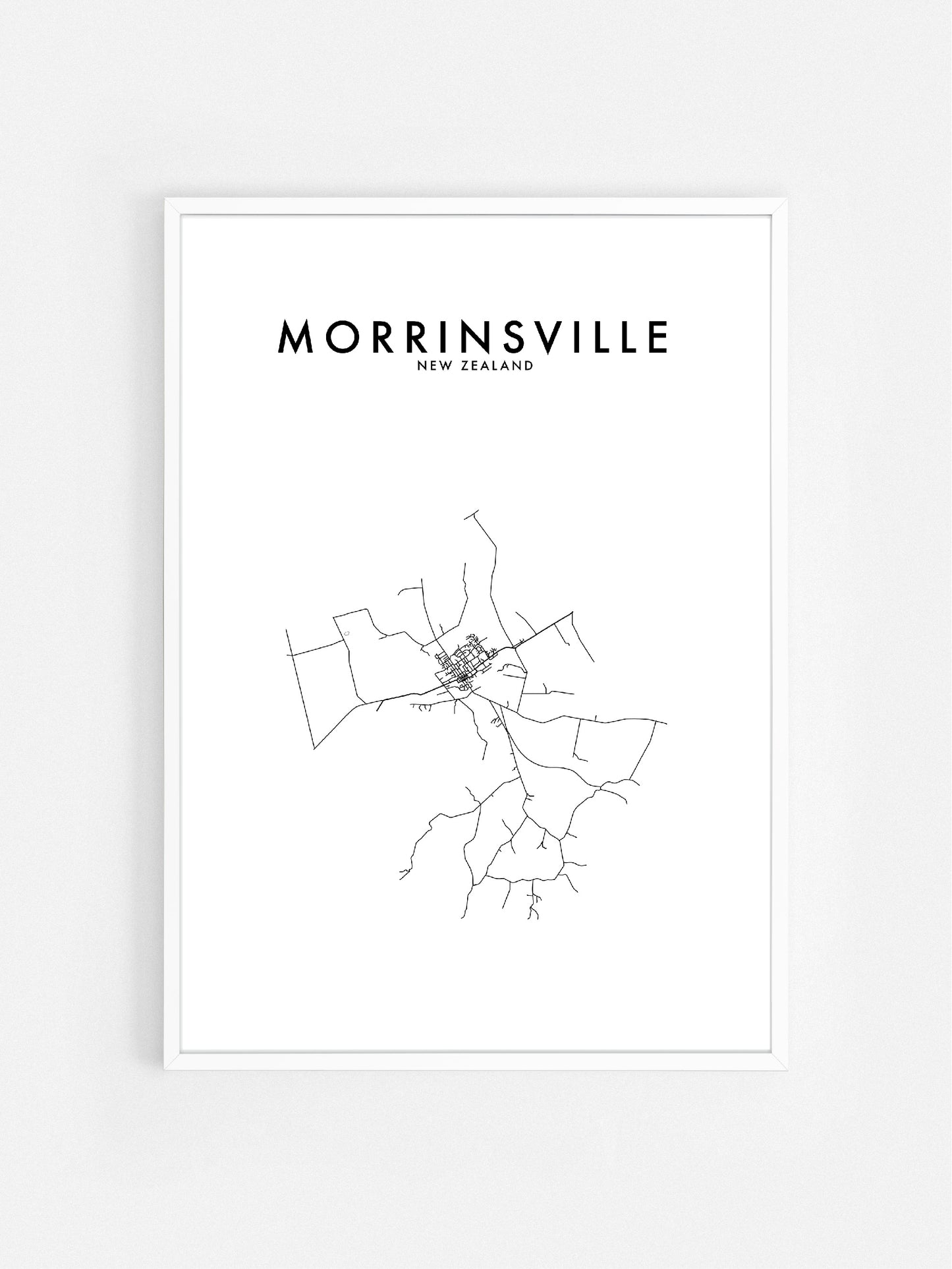 MORRINSVILLE, NZ HOMETOWN PRINT