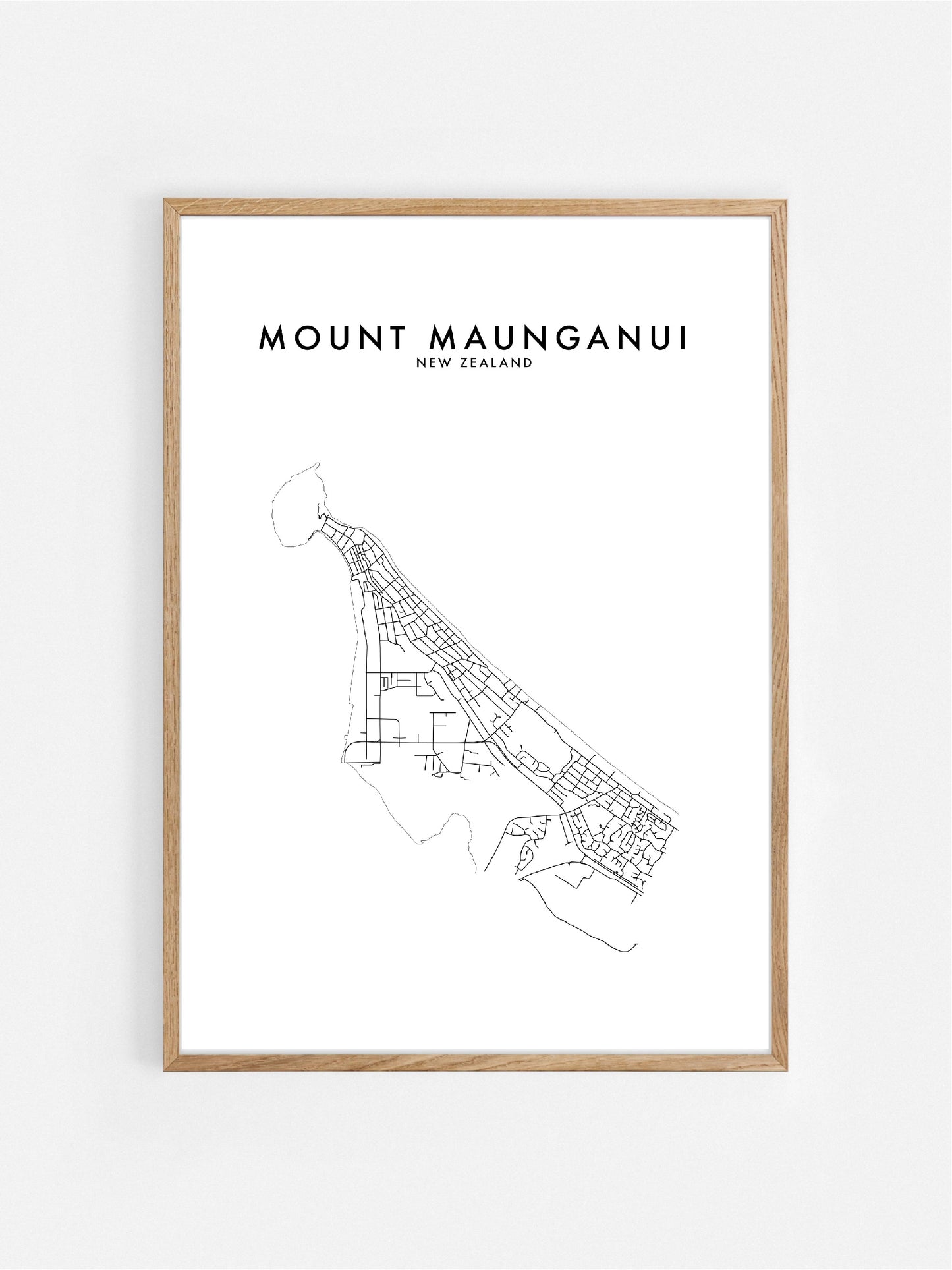 MOUNT MAUNGANUI, NZ HOMETOWN PRINT