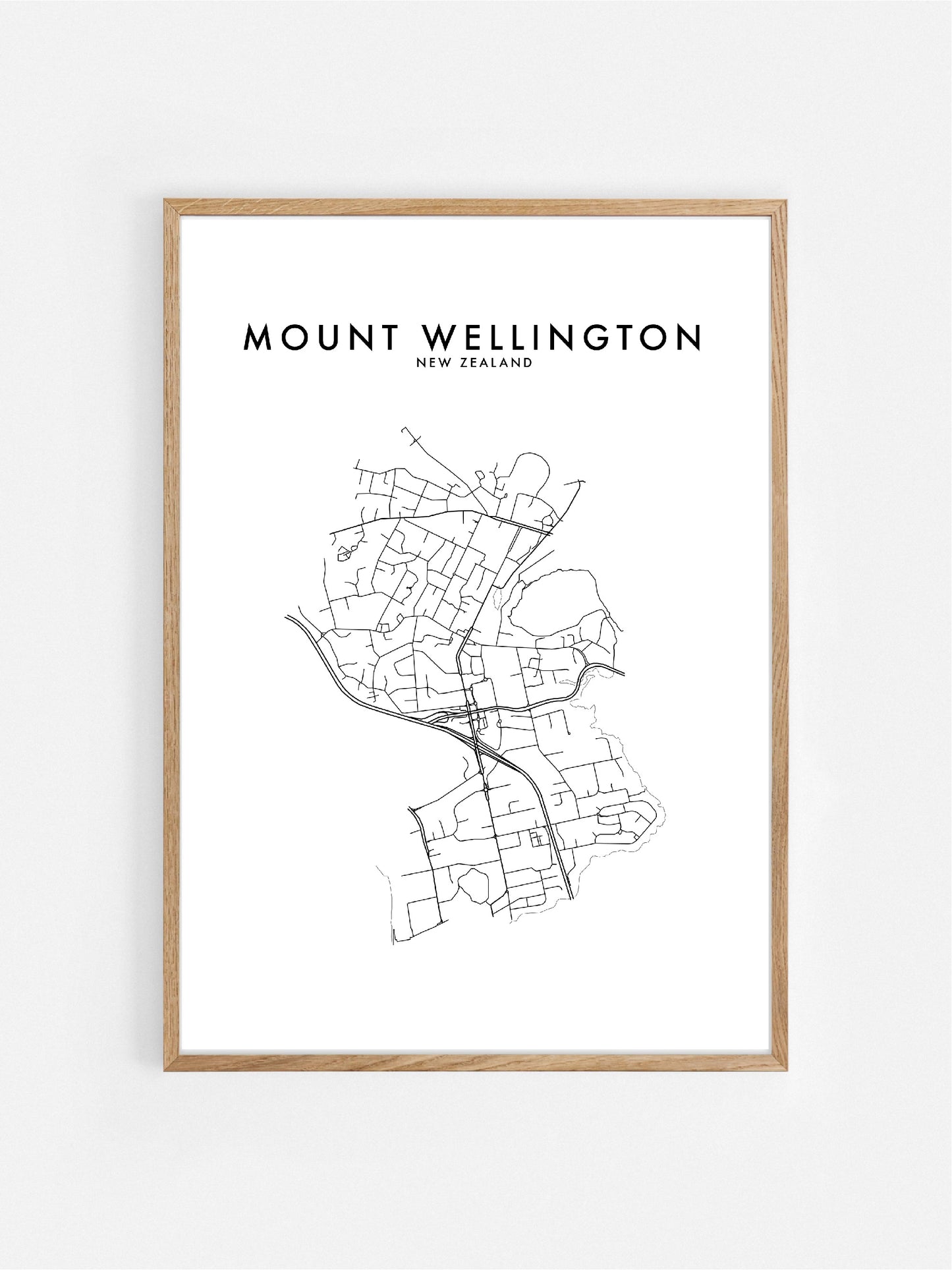 Load image into Gallery viewer, MOUNT WELLINGTON, NZ HOMETOWN PRINT
