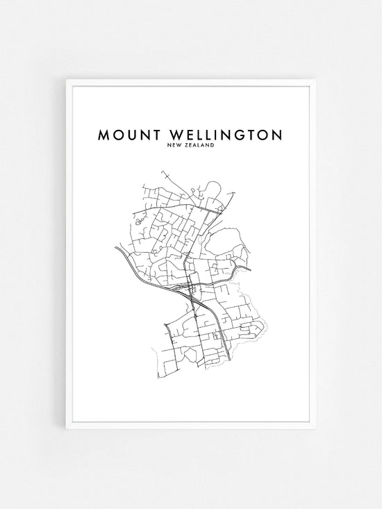 Load image into Gallery viewer, MOUNT WELLINGTON, NZ HOMETOWN PRINT
