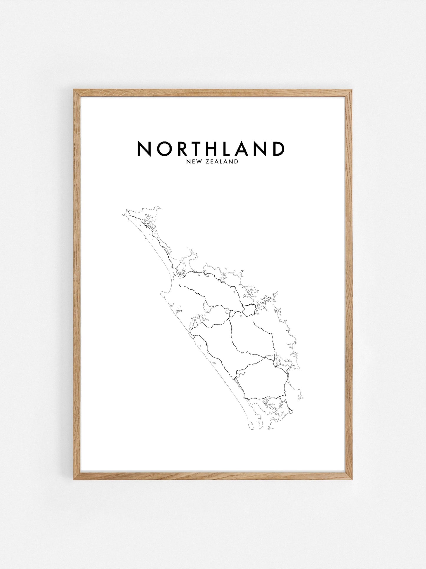 NORTHLAND, NZ HOMETOWN PRINT
