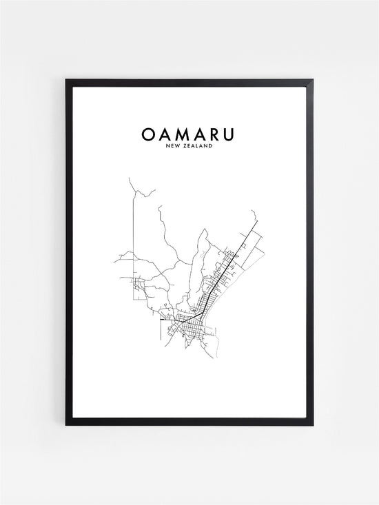 OAMARU, NZ HOMETOWN PRINT