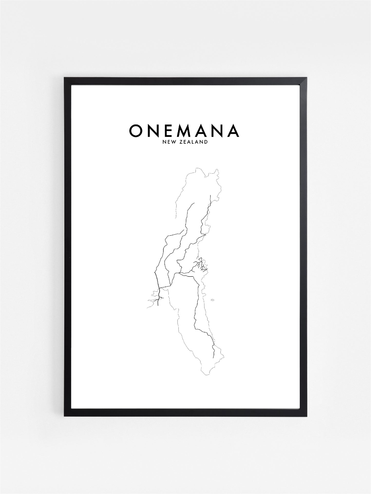 ONEMANA, NZ HOMETOWN PRINT
