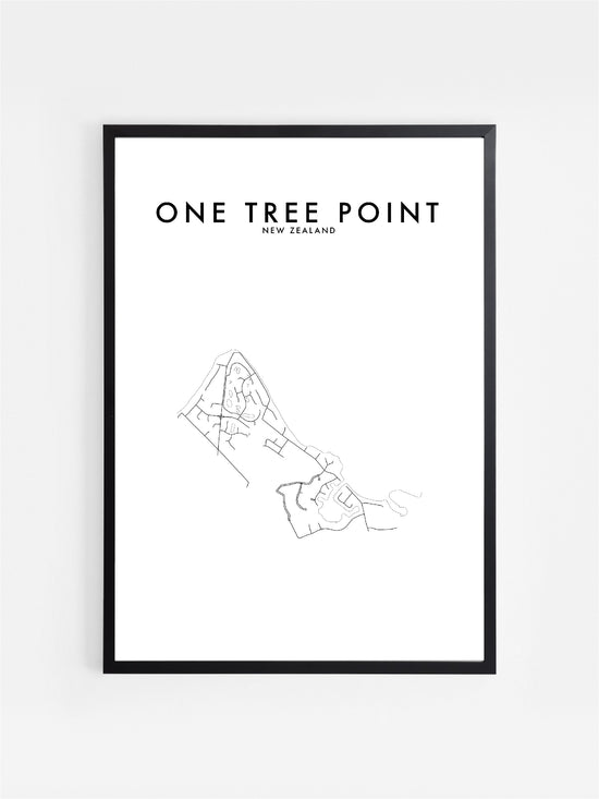 ONE TREE POINT, NZ HOMETOWN PRINT