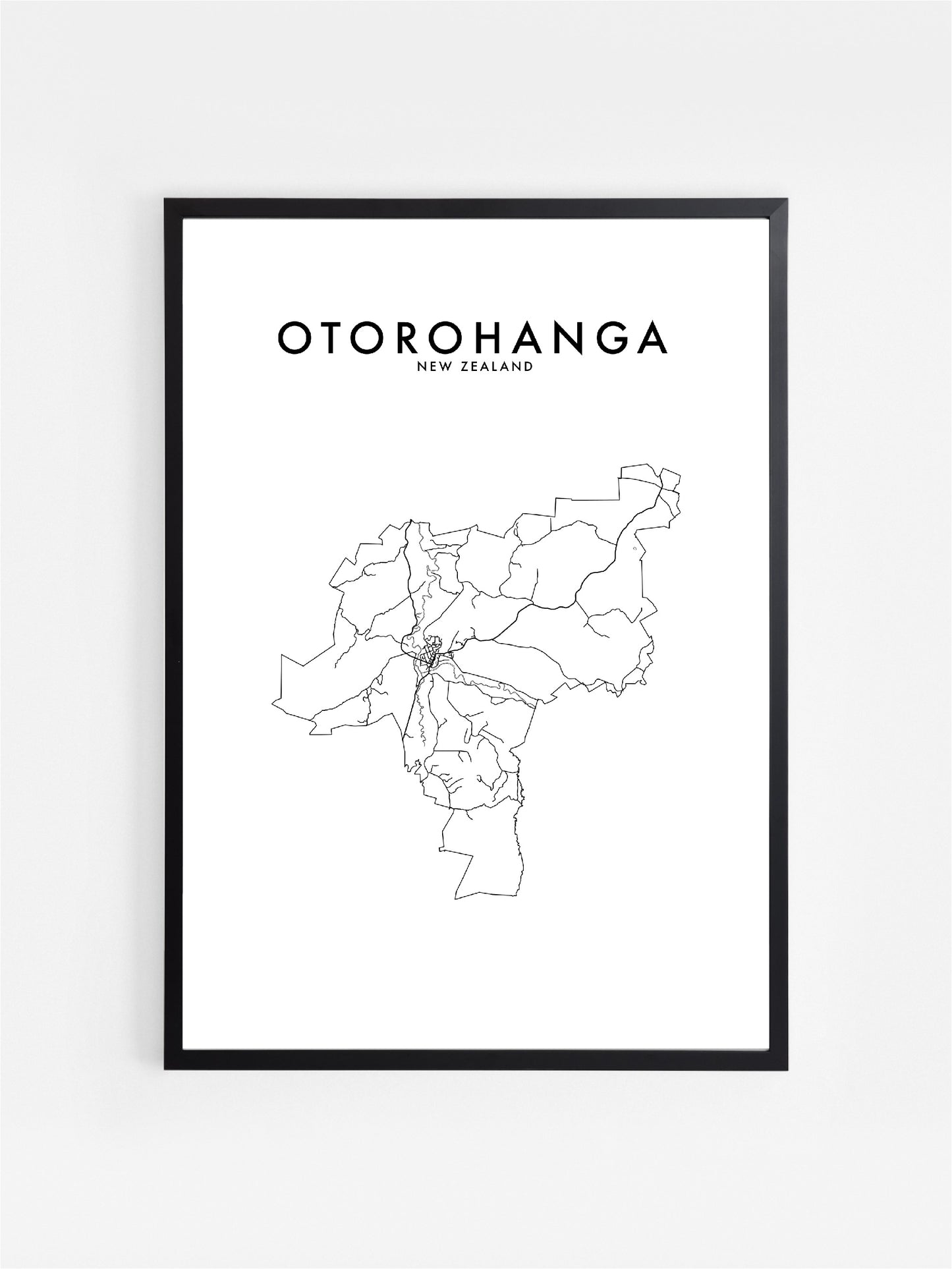OTOROHANGA, NZ HOMETOWN PRINT