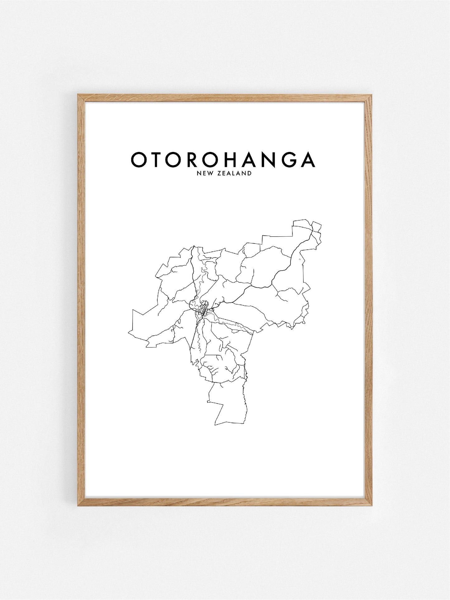 OTOROHANGA, NZ HOMETOWN PRINT