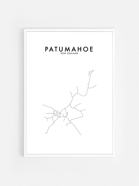 PATUMAHOE, NZ HOMETOWN PRINT