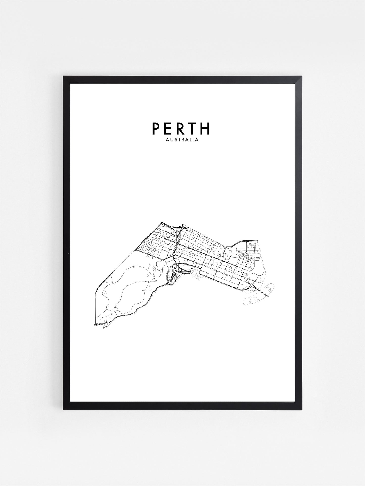 PERTH, AUSTRALIA (METRO) HOMETOWN PRINT
