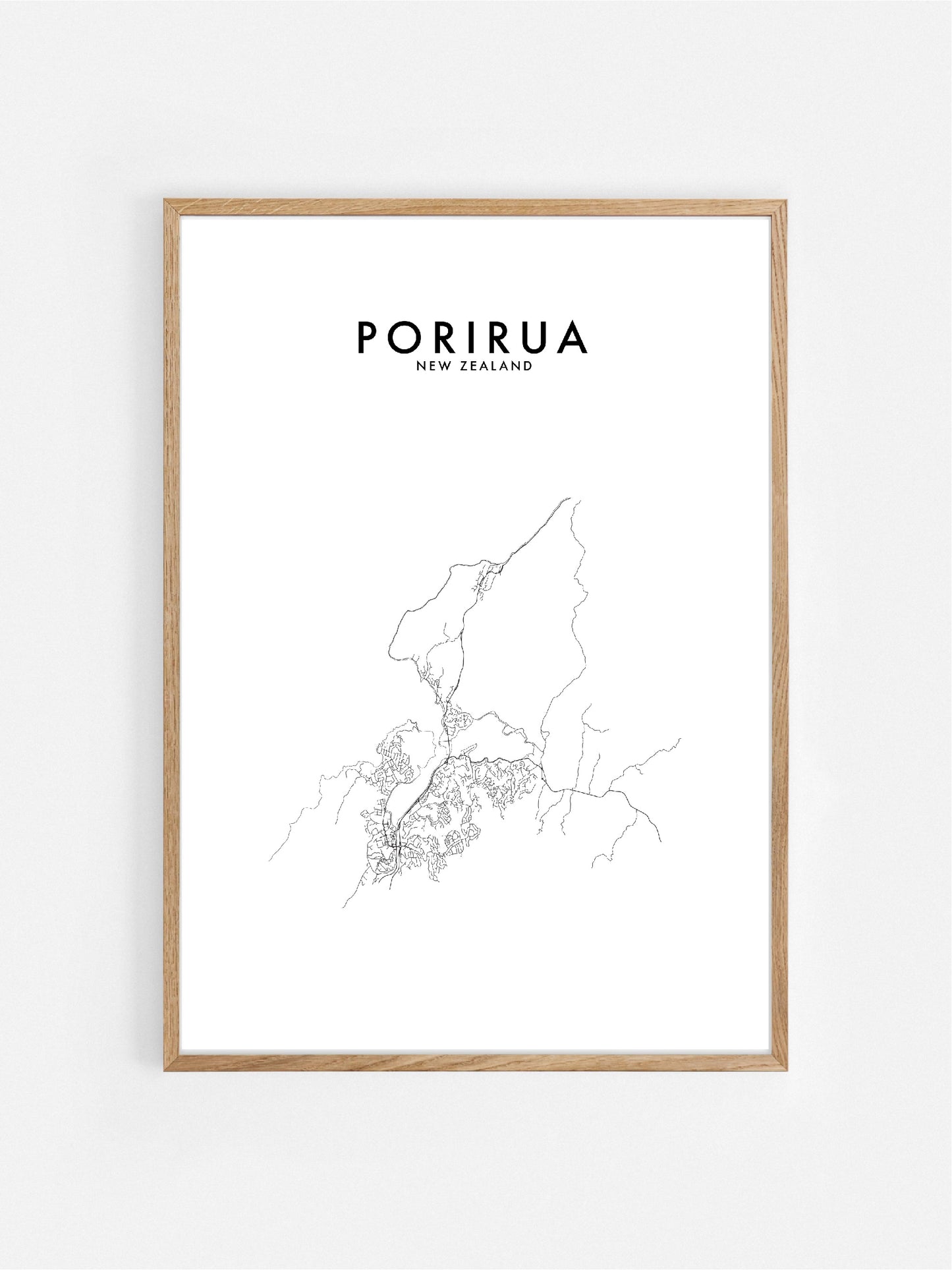 PORIRUA, NZ HOMETOWN PRINT