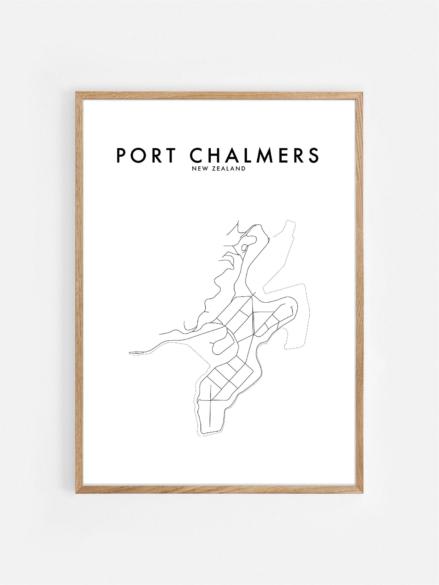 Load image into Gallery viewer, PORT CHALMERS, NZ HOMETOWN PRINT
