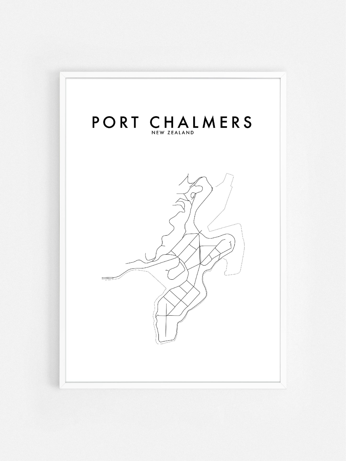 Load image into Gallery viewer, PORT CHALMERS, NZ HOMETOWN PRINT
