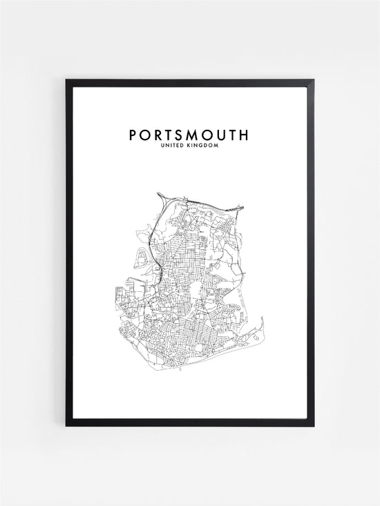 Load image into Gallery viewer, PORTSMOUTH, UK - HOMETOWN PRINT
