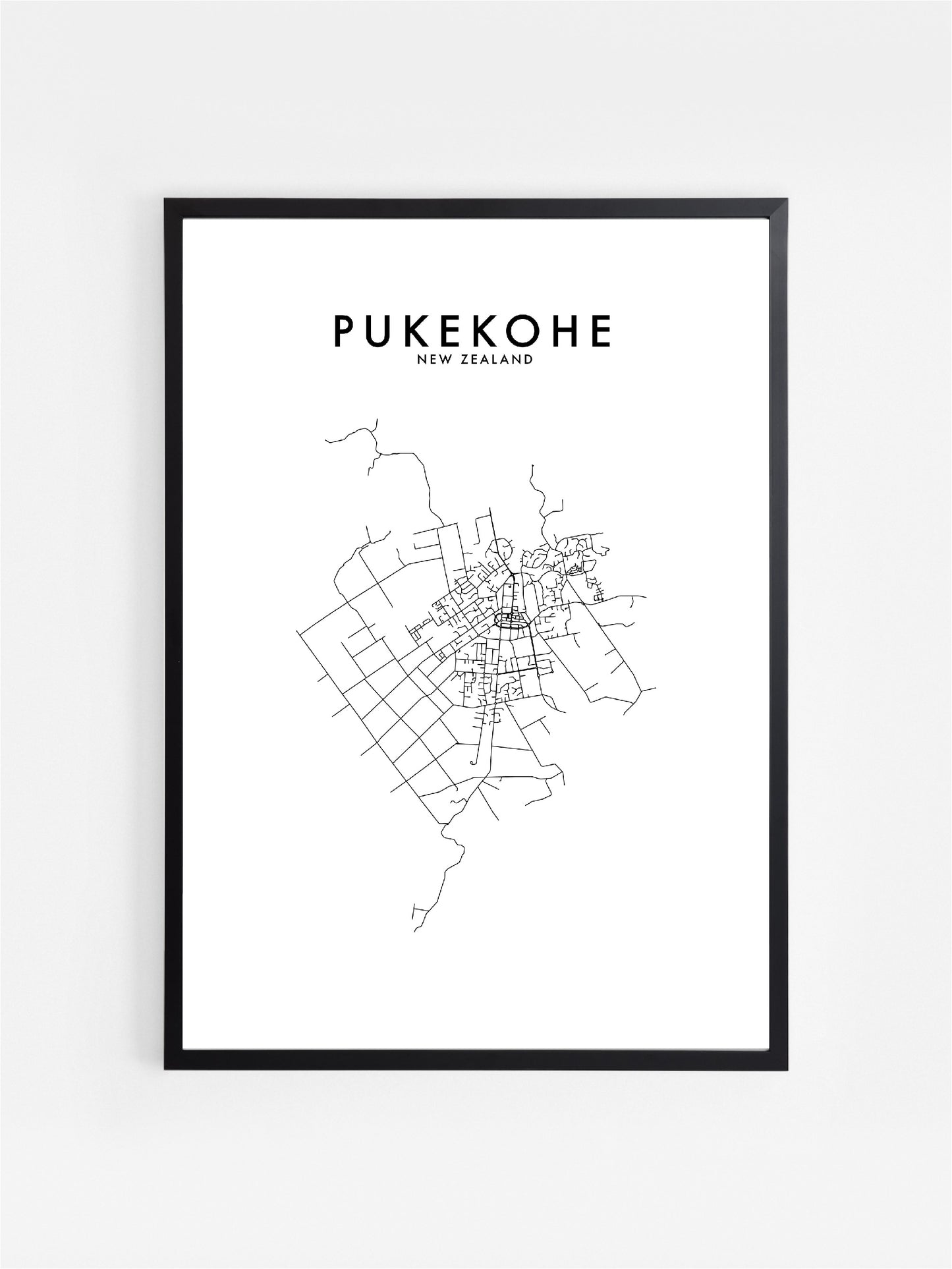 PUKEKOHE, NZ HOMETOWN PRINT
