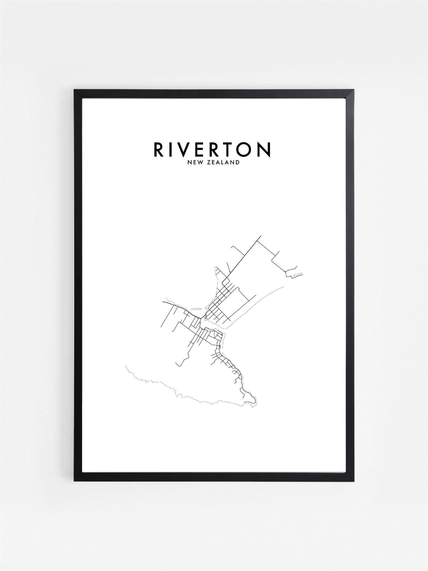 Load image into Gallery viewer, RIVERTON, NZ HOMETOWN PRINT
