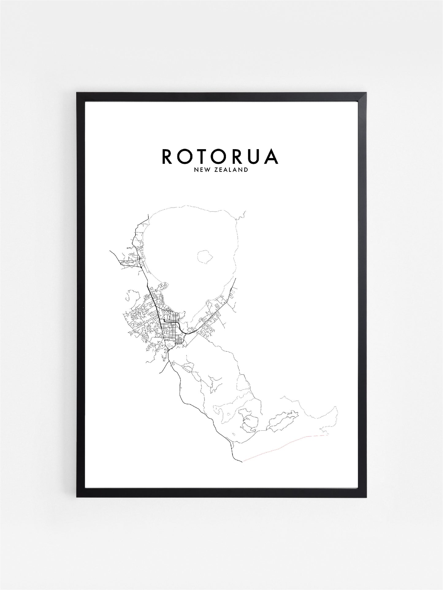 ROTORUA, NZ HOMETOWN PRINT