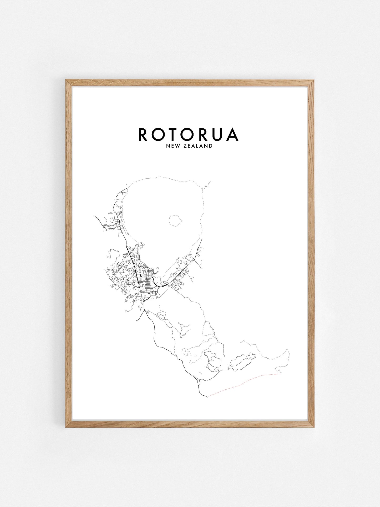 ROTORUA, NZ HOMETOWN PRINT
