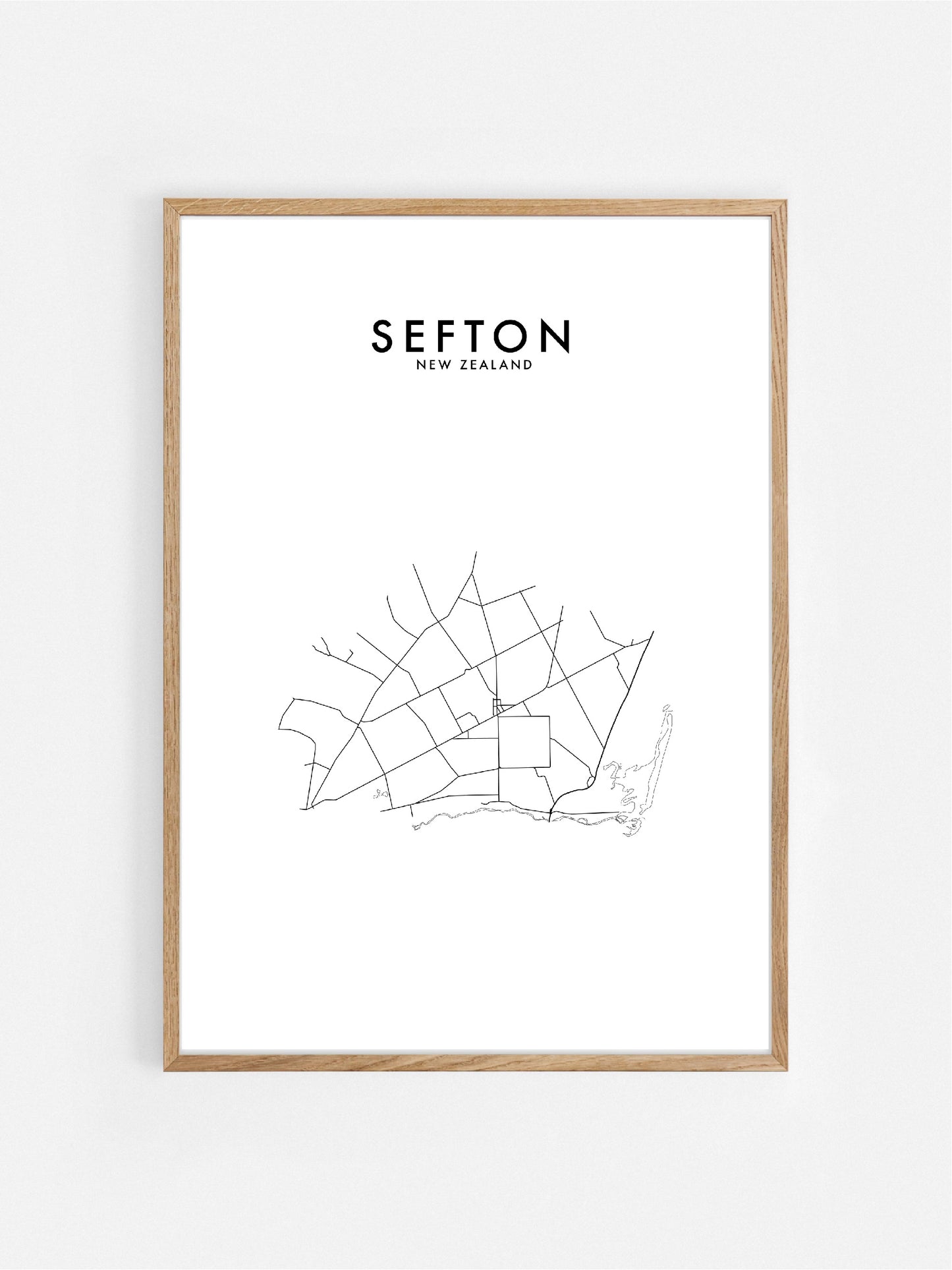 SEFTON, NZ HOMETOWN PRINT
